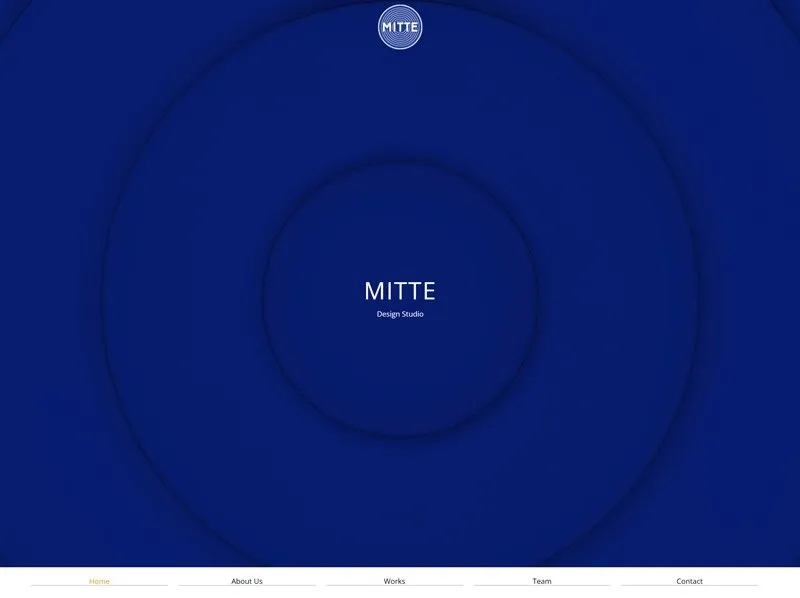 Home page of the Mitte Ist website built by Radar WFP